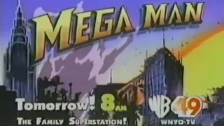 Megaman Cartoon Kids WB 49 Promo