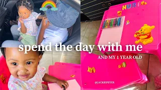 Spend the day with me | and my 1 year old #welcomevlog