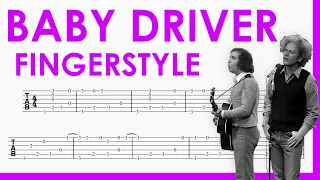 Baby Driver - Simon & Garfunkel | TAB Fingerstyle for Guitar