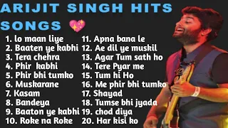 Arijit Singh 💖 Best Hindi songs Couple Songs ❤️❤️Top 20  songs #Arijitsingh New song