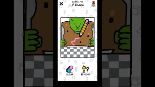 just draw level 94,95 walkthrough || #shorts #viralshorts