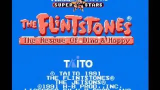 Flintstones, The - The Rescue of Dino & Hoppy (NES) Music - Title Theme & Ending