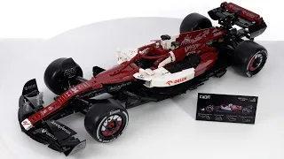 CaDA Large-scale 1:8 Formula 1 Alfa Romeo review!  Inexpensive & advanced, worthy Technic competitor