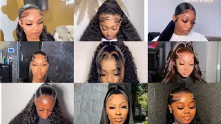 💫Sleeky Wig Ponytail Hairstyles( style your wig ponytail)