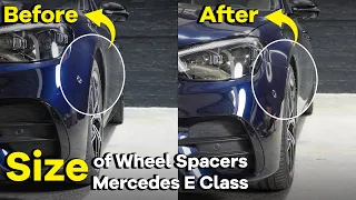 What Size Wheel Spacers Do I Need for Mercedes W213 E300/E350/E250 | BONOSS Parts for E Class