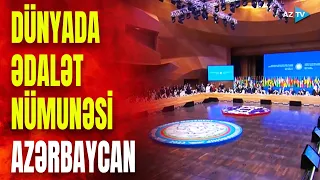 Nizam tərəzisinin pozuldugu zamanda: Azərbaycan dünyada ədalət, sabitlik və inkişaf nümunəsidir