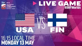 USA vs. Finland | Full Game | 2019 IIHF Ice Hockey World Championship