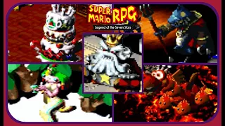 Super Mario RPG: Legend of the Seven Stars - All Boss Encounters