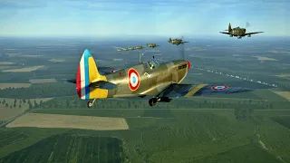 Spitfire Mk.IXe - Squadron 443 Ep 2 - IL 2 Sturmovik