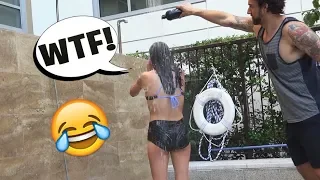 FUNNY SHAMPOO PRANK! -Try Not to Laugh or Grin While Watching This!