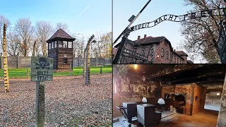 AUSCHWITZ Concentration Camp Walking Tour - WARNING: Actual footage inside the gas chamber