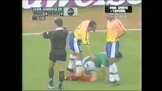 Brasil vs México 1999 - Copa América - Partido completo.
