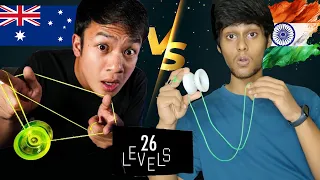 I Challenged Australian yoyo champ @thebrandonvu  to WIRED 26 LEVELS of yoyo tricks