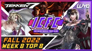 ICFC NA Fall 2022 Week 8 Top 8【Tekken 7】