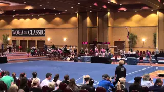 WOGA Classic Floor 2015 - Delaney Garin