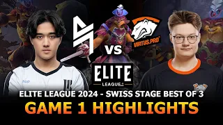 NICE PASS ABED | Blacklist vs Virtuspro Game 1 Highlights Elite League Swiss Stage