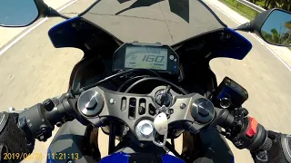 2022 Yamaha R3 Top Speed (All stock)