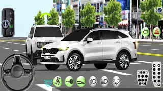 New Kia Sorento Mercedes Driving City Station - Funny Gameplay - 3d Driving Class 2024