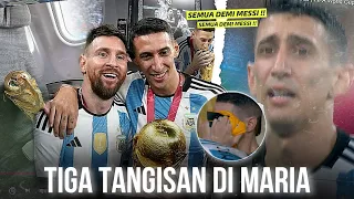 3 KALI MENANGIS DIHADAPAN MESSI !! Puncak Pencapaian Di Maria dan Messi: Specialis Final