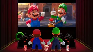 Mario & Luigi React to the Second SUPER MARIO Bros. Movie Trailer LATEST UPDATE