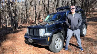 Jeep Liberty KK 2 inch lift driving difference