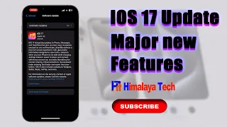 IOS 17 Update Released for All iPhones || New Hidden Important Features You Need to Know. ||