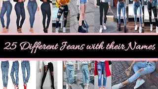 25 Different Types of Jeans For Women And Girls With Names | Latest Jeans For Ladies | Saloni Vibes