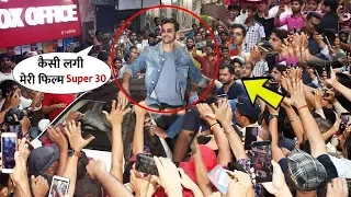 Hrithik Roshan Visits Gaiety Galaxy For Live Public Reaction on Super 30 | What a Craze