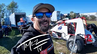 USAC Sprint Cars at Kokomo Speedway Someone Flips as I Rip The Lip TmezTv