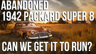 Sitting in a Barn for Over 40 Years! Will It Run? - Straight 8 1948 Packard