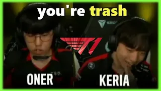 T1 Keria shows how to Carry as Support