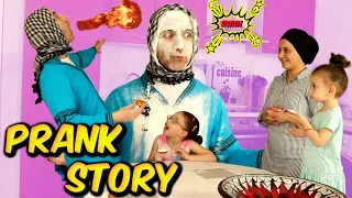 PRANK STORY - Les filles vs Tata HABIBOUCHA