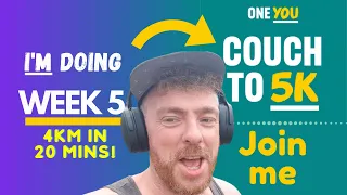 Week 5 Couch to 5K | 4km in 20 mins!