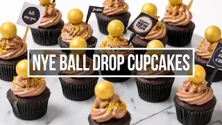 NYE Ball Drop Cupcakes