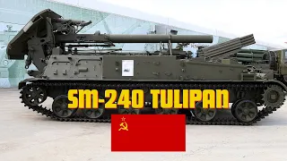 SM240 Tulipan - Mortero pesado autopropulsado - URSS / Rusia