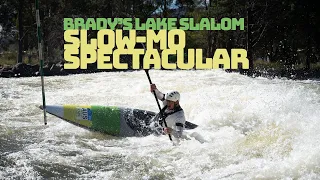 BRADY'S LAKE SLALOM: SLOW-MO SPECTACULAR