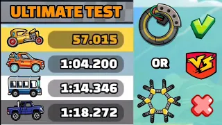 LB or WINTER TYRES?? 🤔 ULTIMATE TEST MAP IN COMMUNITY SHOWCASE - Hill Climb Racing 2