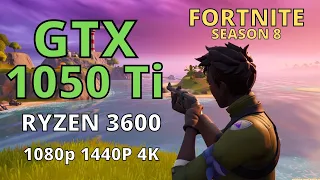 RYZEN 5 3600 GTX 1050 TI FORTNITE SEASON 8 - PERFORMANCE MODE