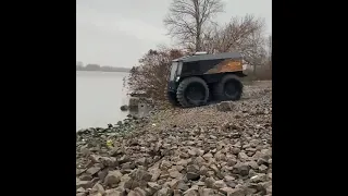 В воду с разбега на Шерпе