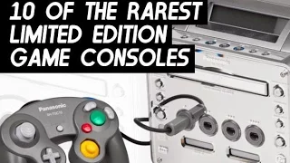 Top 10 Rarest Limited Edition Game Consoles | Most Expensive Systems