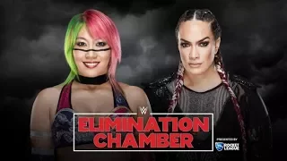 Asuka vs Nia Jax Match | WWE ELIMINATION CHAMBER 2018 (full match)