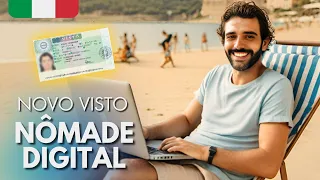 TUDO SOBRE O NOVO VISTO DE NÔMADE DIGITAL ITALIANO