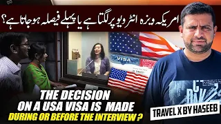 USA Visa Decision Before Interview ? - What Happens At The U.S. Visa Interview?
