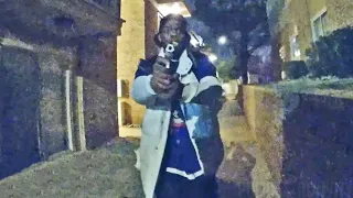 Bodycam Footage Shows Officer Shooting Suspect Who Was Pointing a Gun at Him