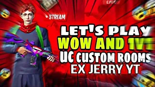 PUBG MOBILE LIVE 1v1 TDM ROOMS | PUBG MOBILE LIVE CUSTOM ROOMS | UC & RP GIVEAWAYS |#pubglive #React