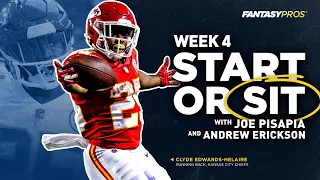 Live Week 4 Start or Sit + Lineup Advice (2022 Fantasy Football)