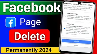 Facebook Page Delete Kaise Kare | Facebook Page Kaise Delete Kare | How To Delete Facebook Page