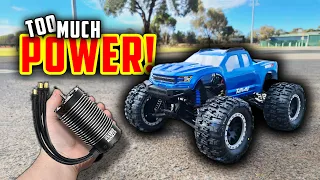 Traxxas Xmaxx 8s Hobbywing Insanity! 1650kv!