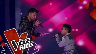 Alex Campos and Leumas sing Soy Soldado | Yatra and His Friends | The Voice Kids Colombia 2019