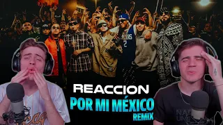 [REACCION] Por Mi Mexico Remix 🇲🇽 - Lefty SM, Santa Fe Klan, Dharius, C-Kan, MC Davo & Neto Peña